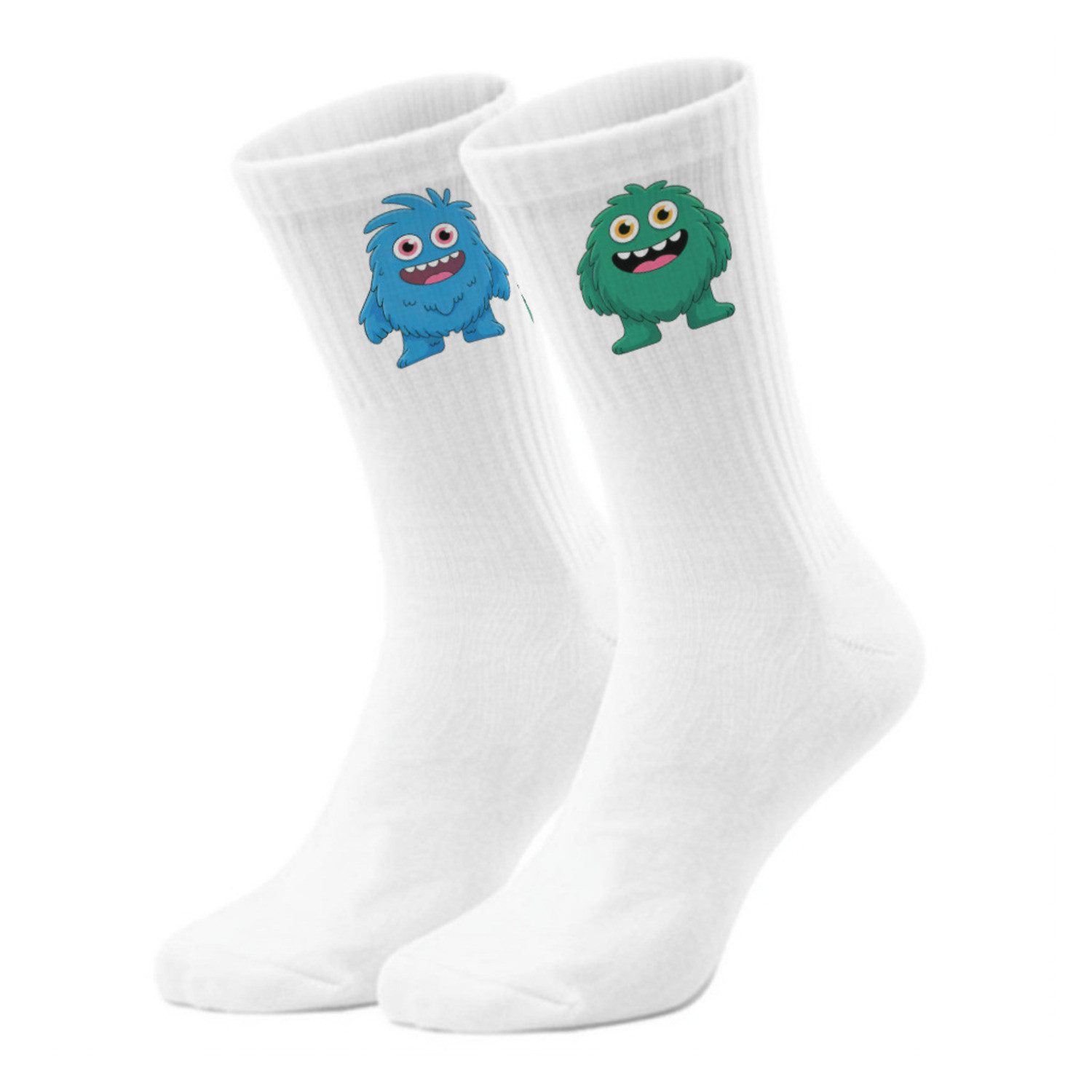 Freizeitsocken epicsocks Knuddelmonster Lacher Socken in 37-41 im Paar