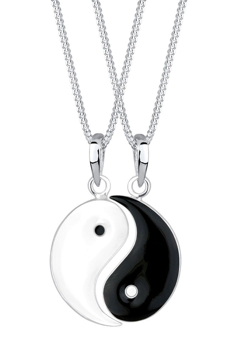 Elli Ketten-Set »Elli Halskette Partnerketten Yin und Yang, 0104961112«  (Set, 4-tlg) online kaufen | OTTO