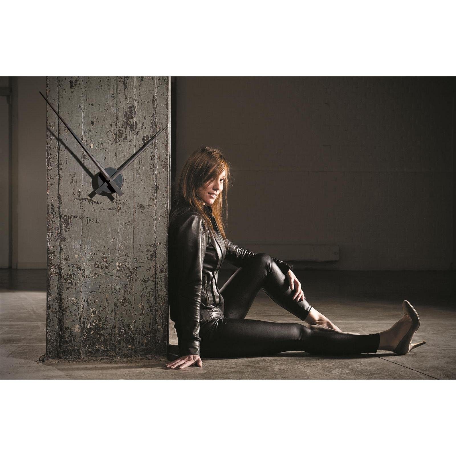 Karlsson Uhr Wanduhr Little Big Time Mini Black (44cm) günstig online kaufen