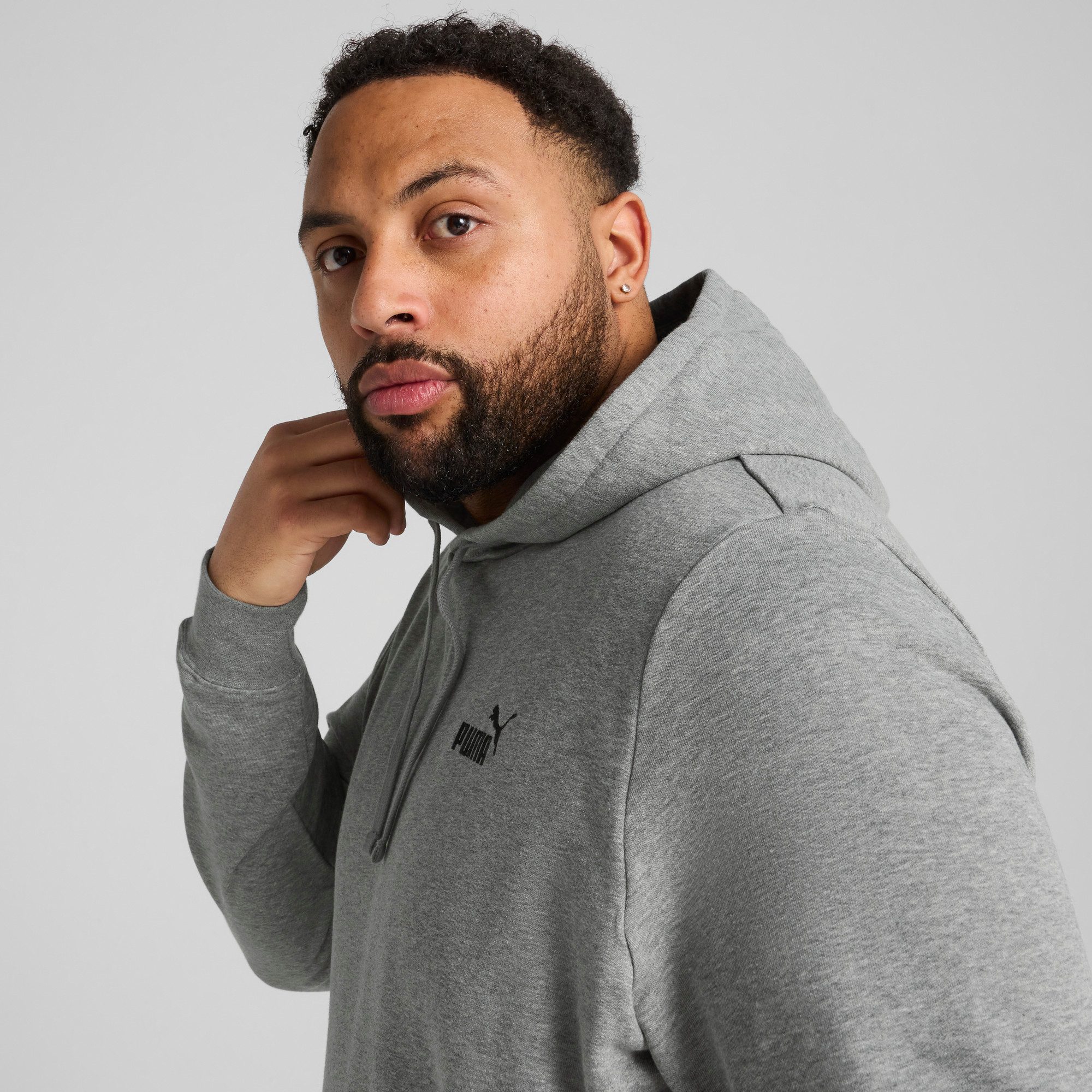 PUMA Kapuzensweatshirt ESS SMALL NO 1 LOGO HOODIE TR mit verstellbarer Kapuze, mit Kängurutasche, Regular Fit