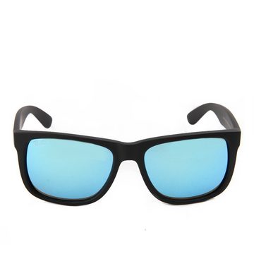 Ray-Ban Sonnenbrille Ray-Ban Justin RB4165 622/55 55 Matte Black Ice Blue