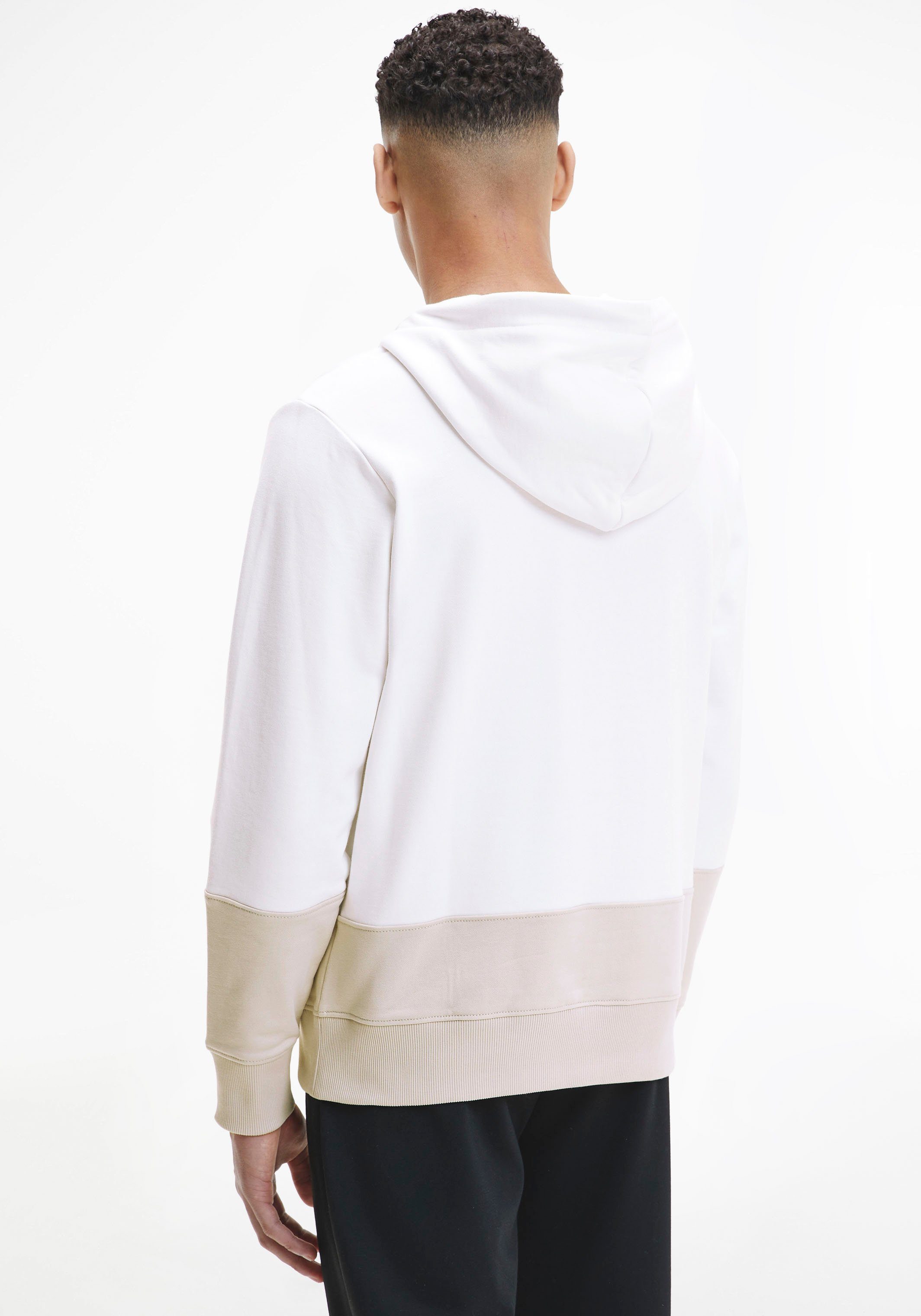 Herren Pullover Calvin Klein Kapuzensweatshirt COLOR BLOCKING LOGO