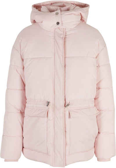 URBAN CLASSICS Winterjacke Urban Classics Damen Ladies Waisted Puffer Jacket (1-St)