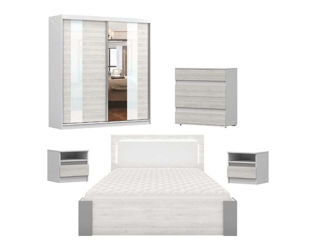 Deine Möbel 24 Schlafzimmer-Set HEAVEN MULTI günstig online kaufen