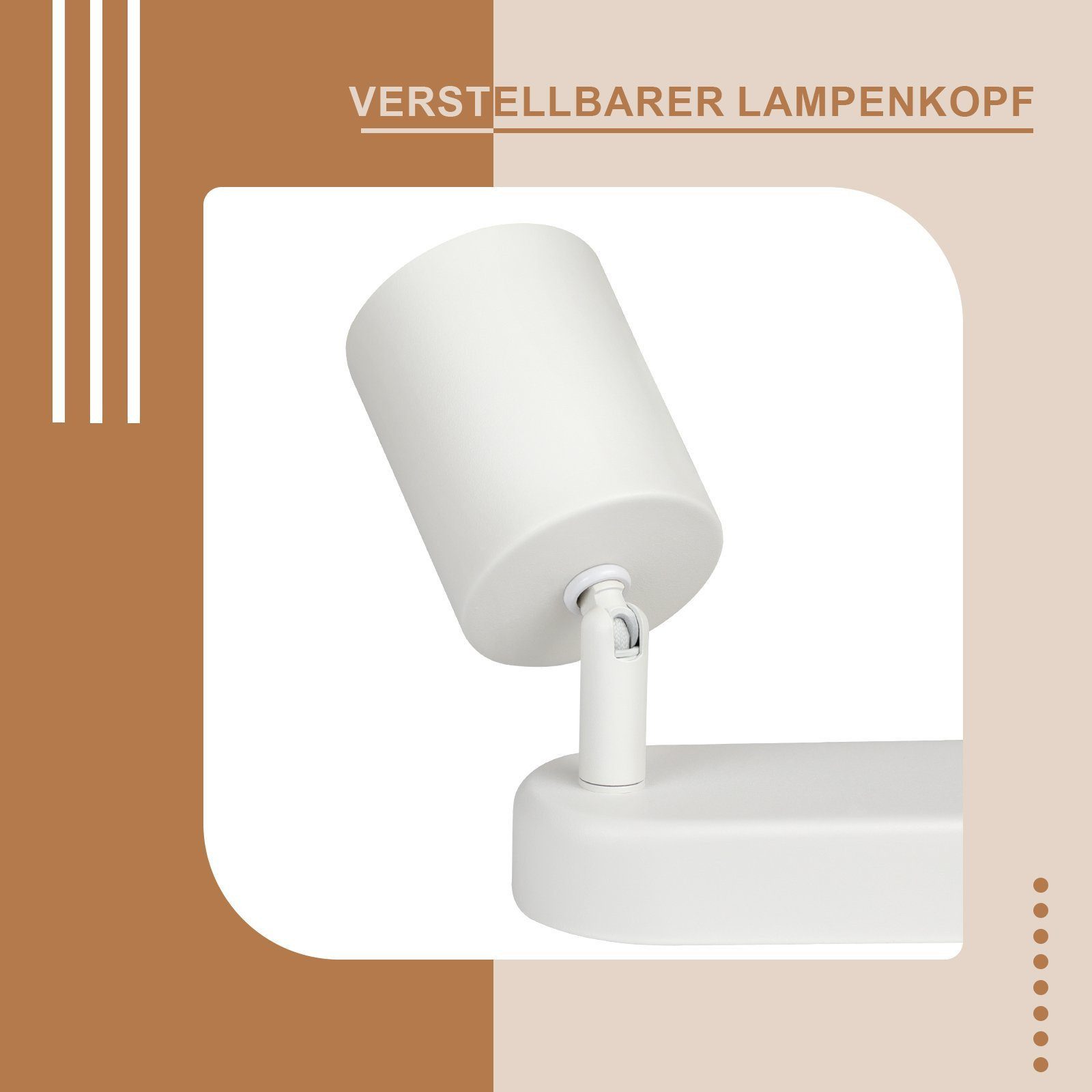 ZMH Deckenstrahler 4 Flammig - Modern günstig online kaufen