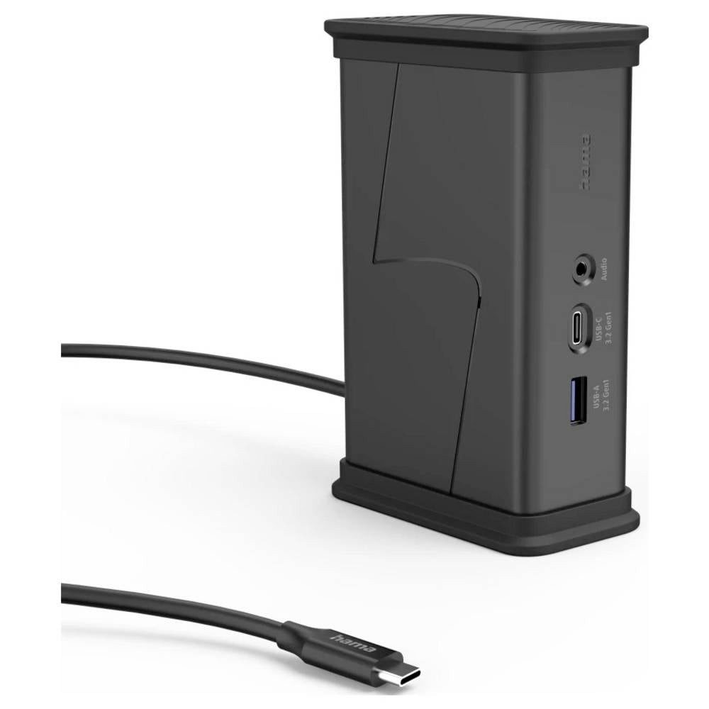 Hama Laptop-Dockingstation USB-Hub Connect2Office Black USB-C® Power Delivery 00200150