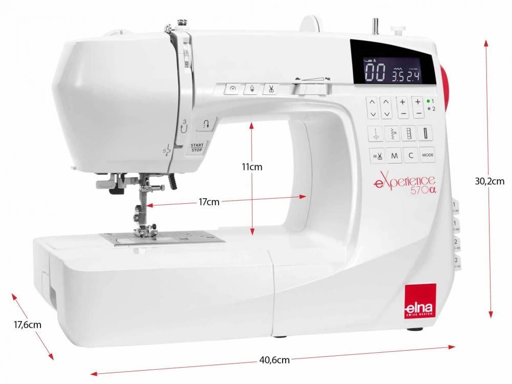 Elna Nähmaschine - eXperience 570a