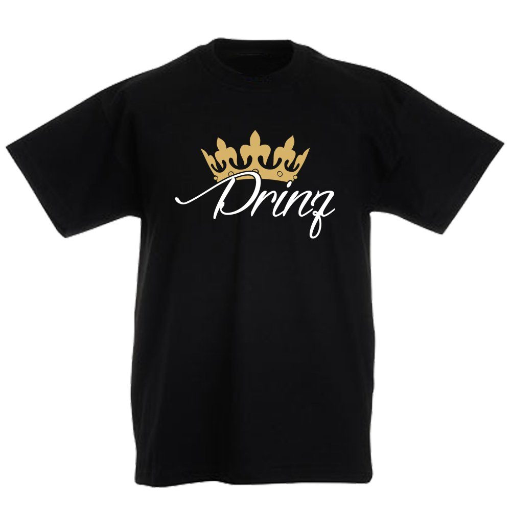 G-graphics T-Shirt Königsfamilie - König, Königin, Prinz & Prinzessin (Partner- & Familienset, Einzelteile zum selbst zusammenstellen) Kinder- & Erwachsenen-T-Shirt-Set mit Frontprint