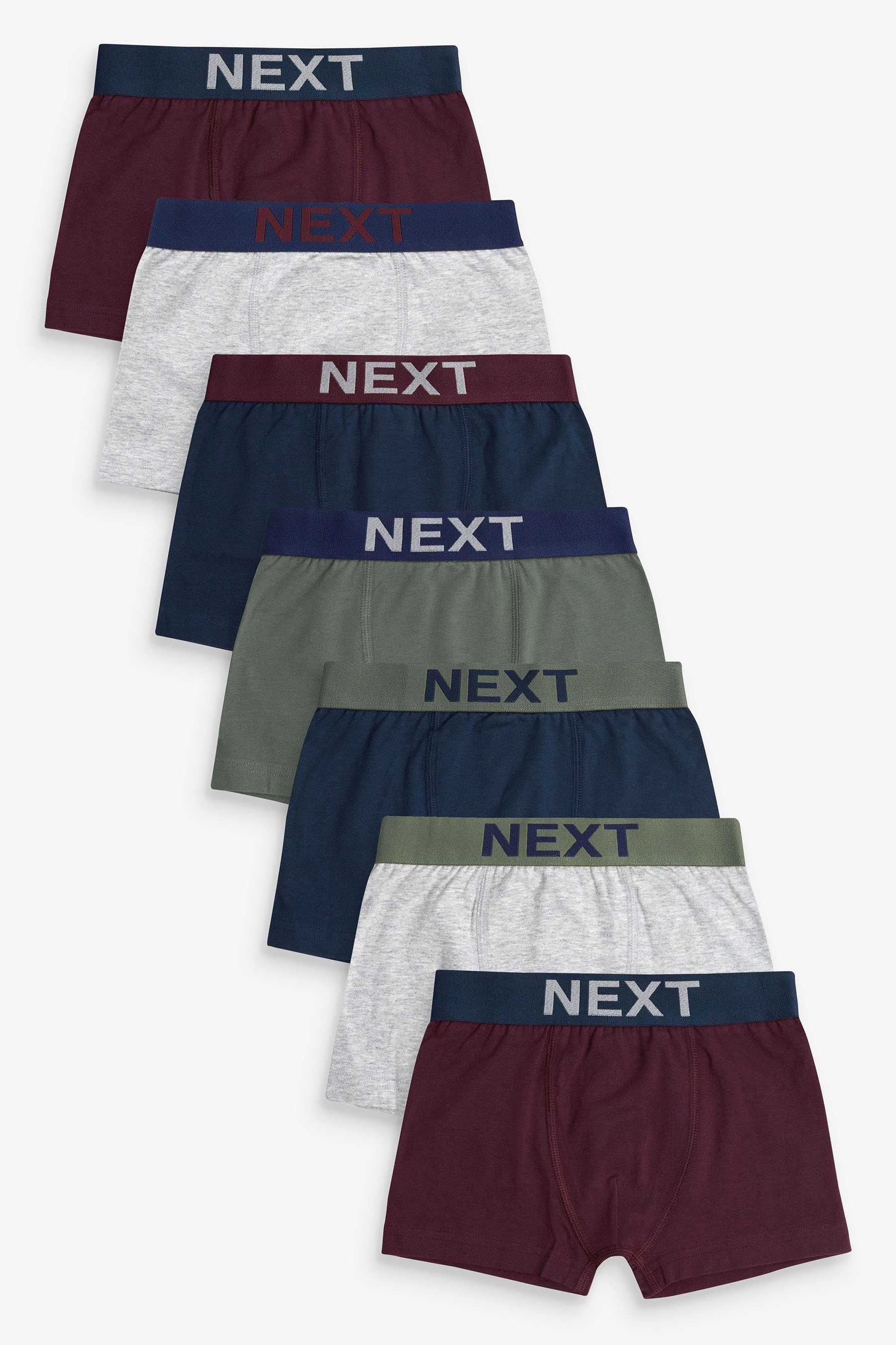 Next Trunk Unterhosen, 7er-Pack (7-St) Plum/Navy