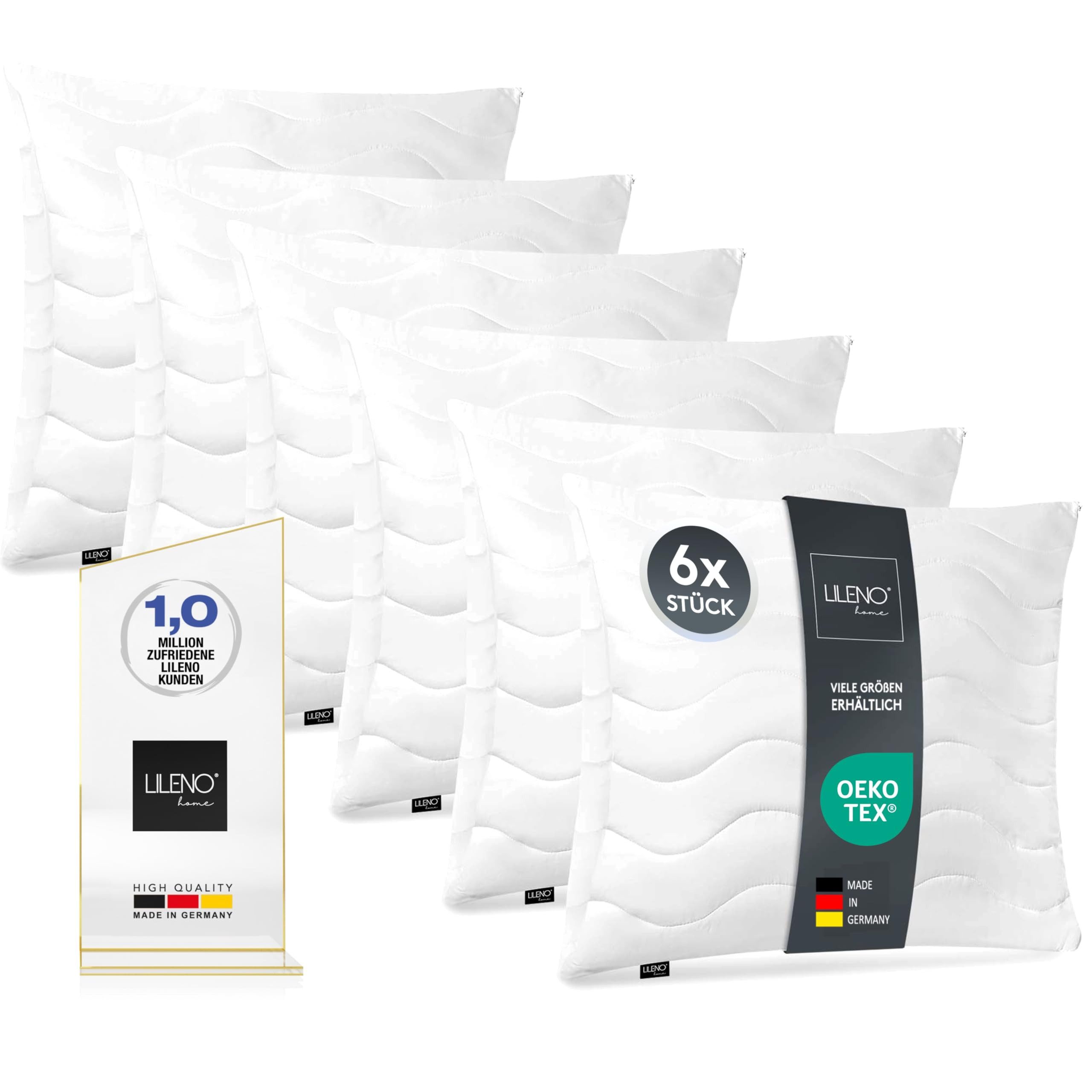 LILENO HOME Kopfkissen - gestepptes Kissen günstig online kaufen