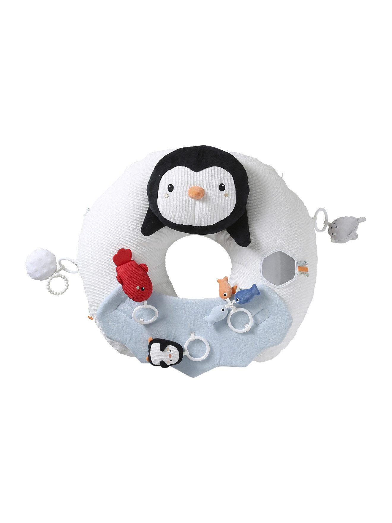 Krabbeldecke Baby Activity-Kissen, vertbaudet, Feinmotorik