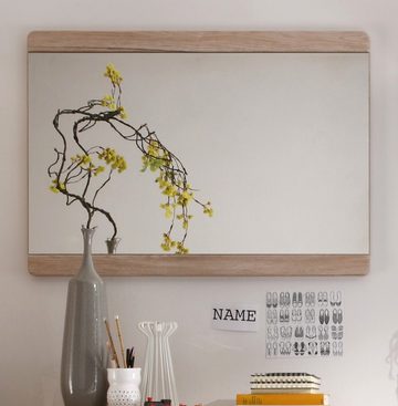 trendteam Garderobenspiegel Malea (Wandspiegel mit Eiche Dekor, 90 x 64 cm)