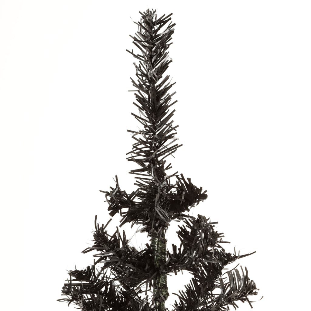 Weihnachtsbaum Schwarz Schlanker vidaXL Künstlicher Weihnachtsbaum cm 150