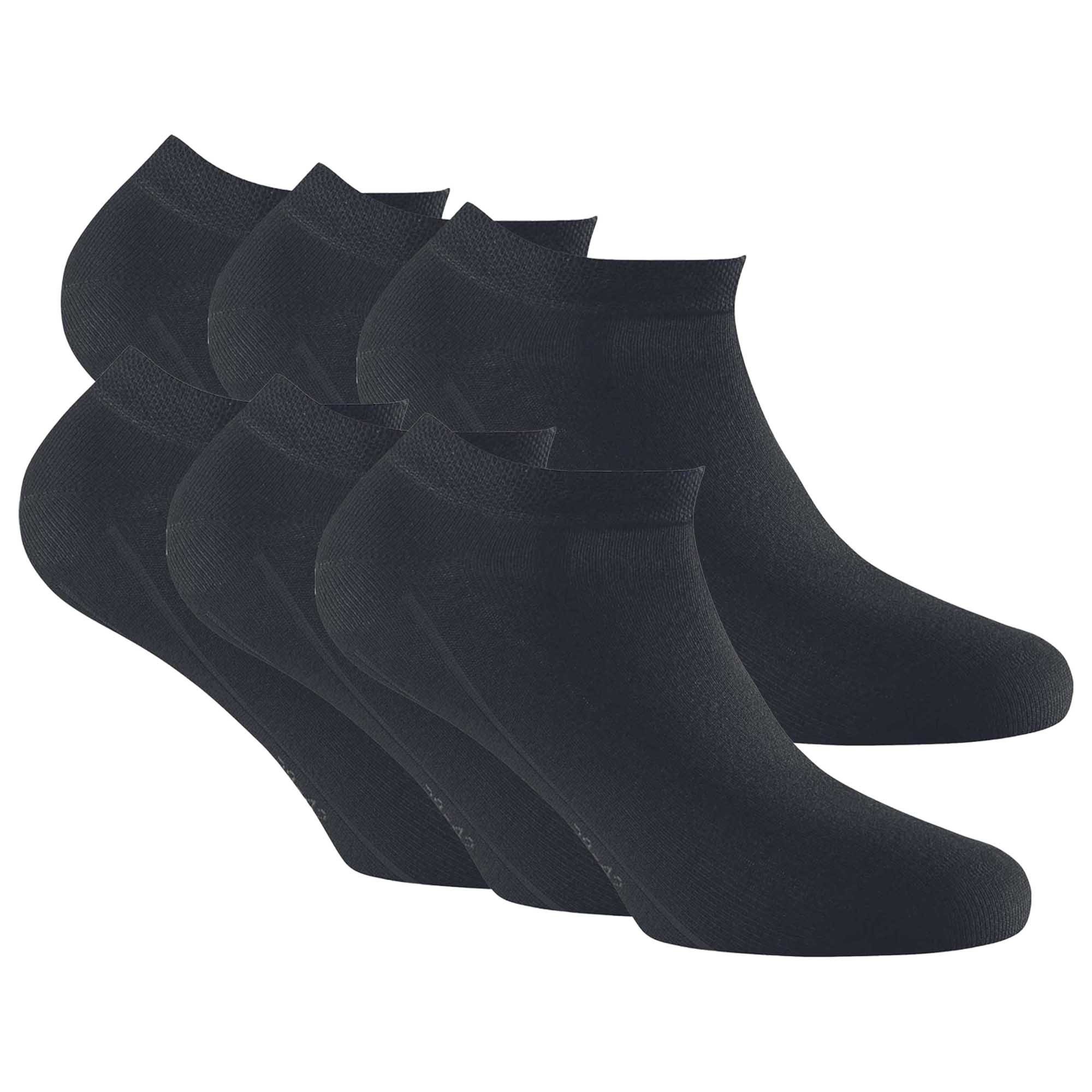 Sneakersocken Unisex Socken 6er Pack Viskose