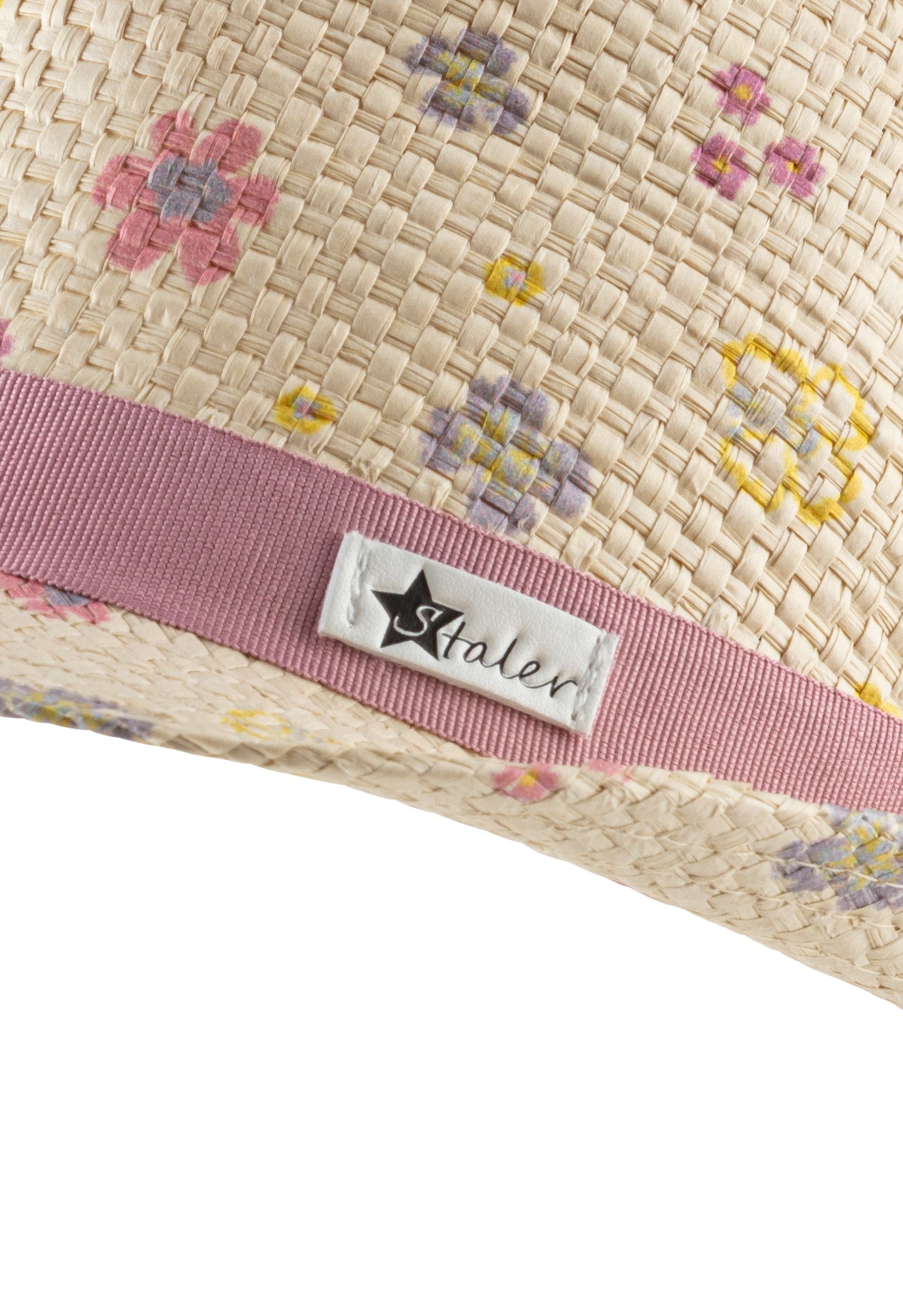 Sterntaler® Sonnenhut UV-Schutz 50+ Strohhut Blumen (1-St) – Bild 5 von 5