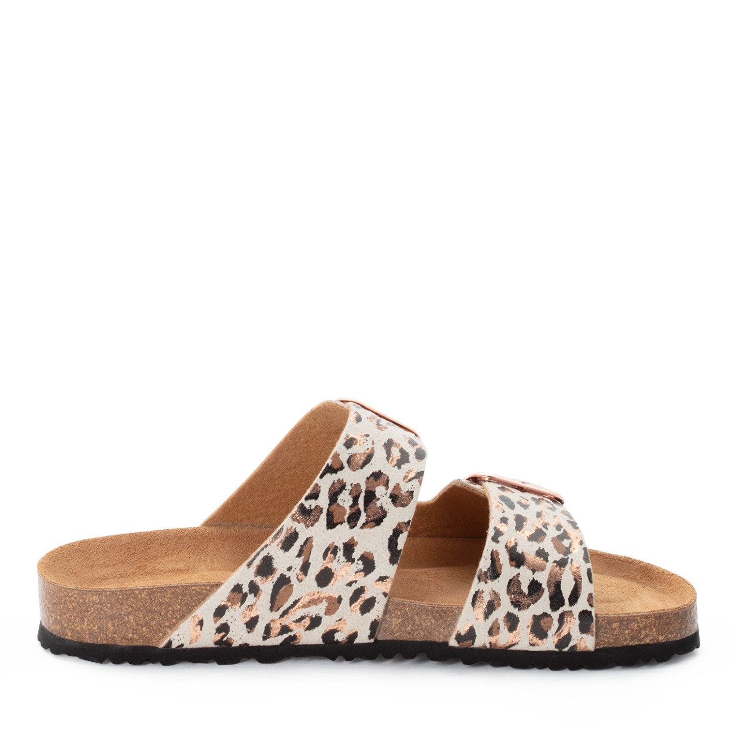Tamaris Pantolette Schlupfschuh, Flats mit verstellbaren Schnallen