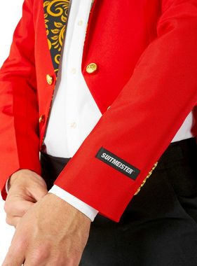 Opposuits Partyanzug SuitMeister Circus Anzug mit Frack, Zirkusdirektor Anzug in auffälligen Farben