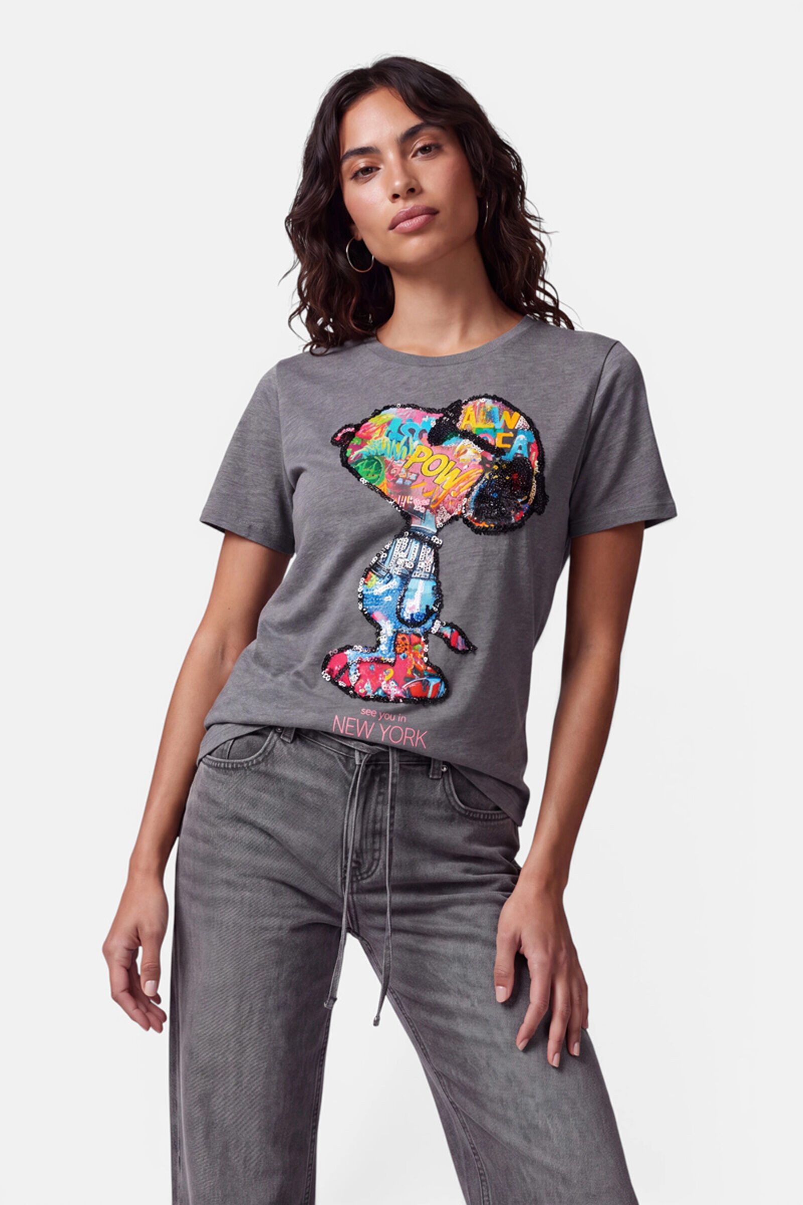 Princess goes Hollywood Print-Shirt Peanuts™ Snoopy Pop Art