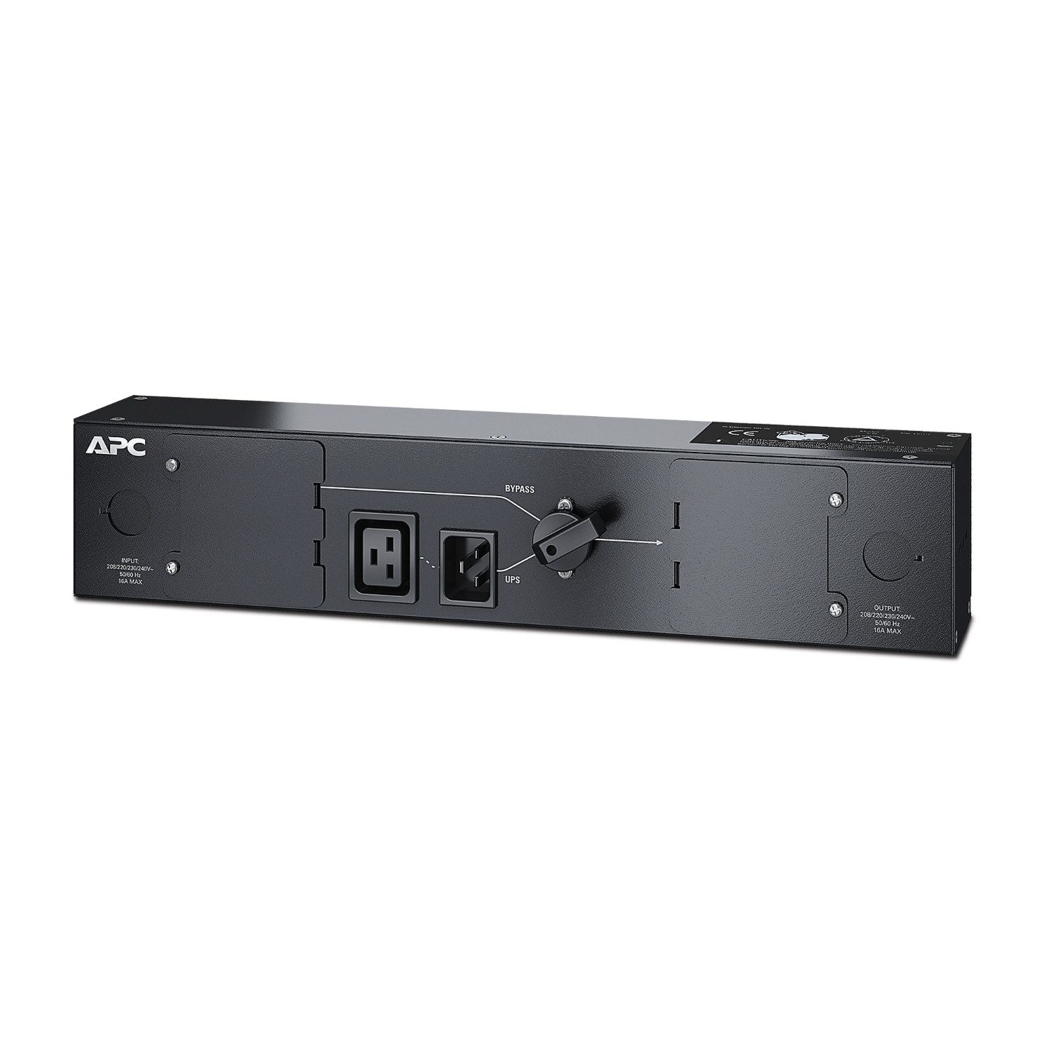 APC Stromverteiler Service Bypass Panel - Stromverteilungseinheit (Rack - einbaufähig)