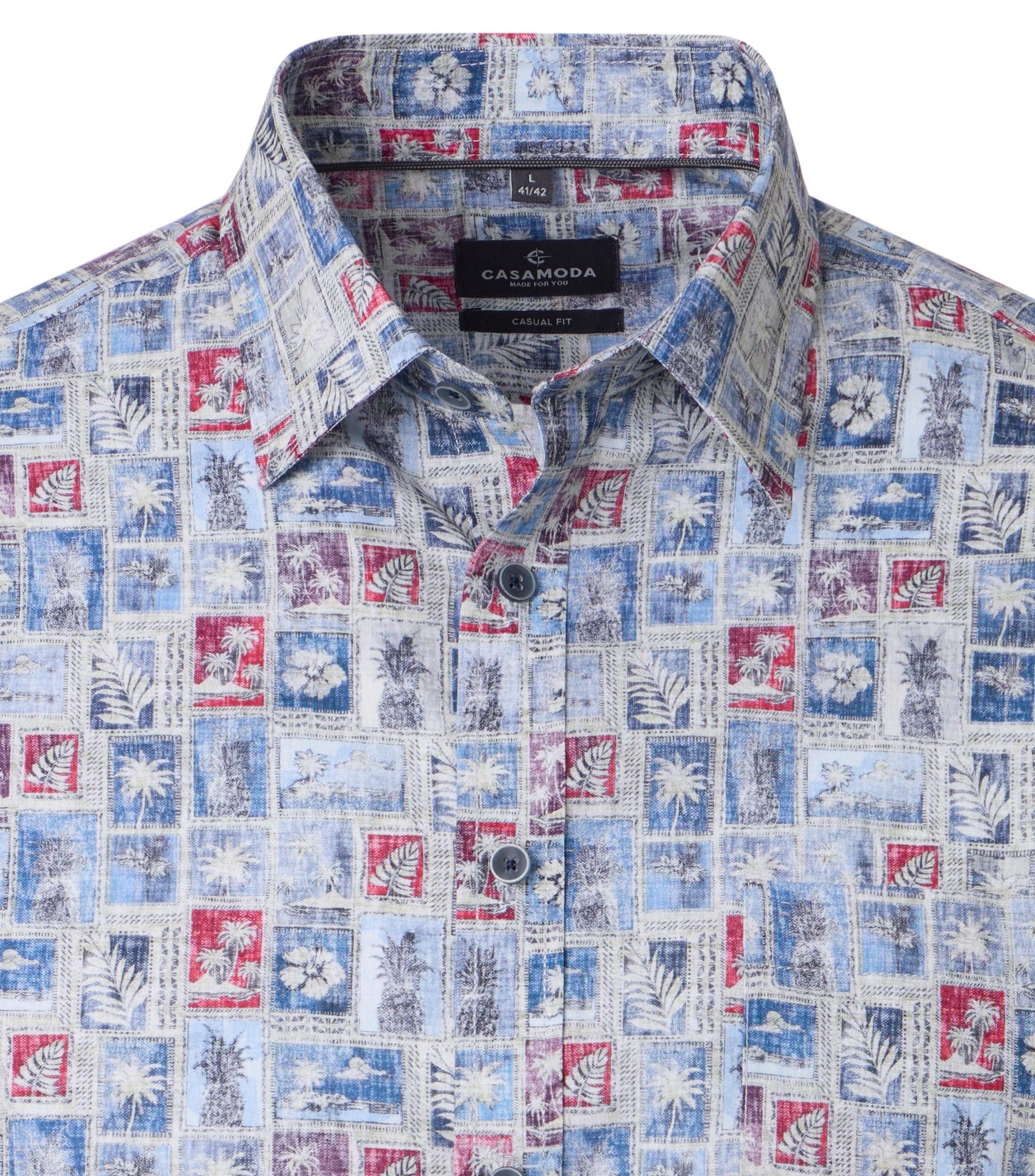 CASAMODA Leinenhemd CASAMODA Leinenhemd Print günstig online kaufen