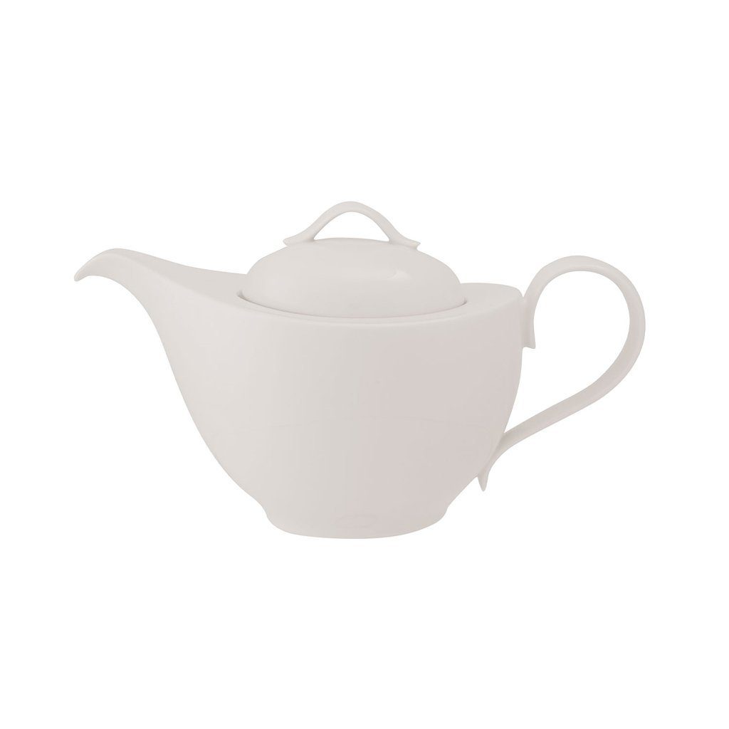 Villeroy & Boch Teekanne New Cottage Basic Teekanne, (1-St), Premium Porcelain, 1 Stck, mikrowellensicher,spülmaschinenfest, Made i