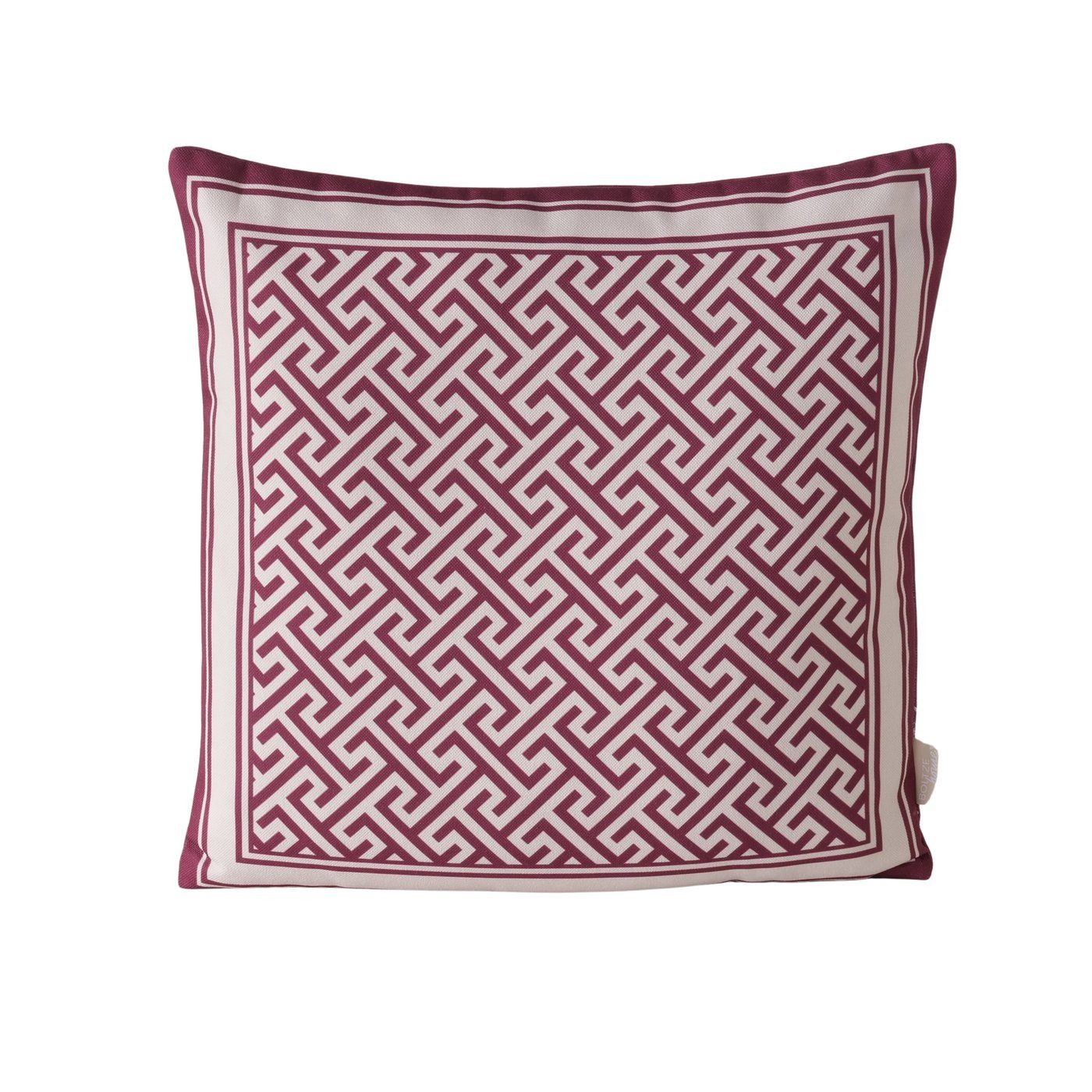 BOLTZE Dekokissen Kissen Palazzo mit abstraktem Ornament-Design 45x45 cm