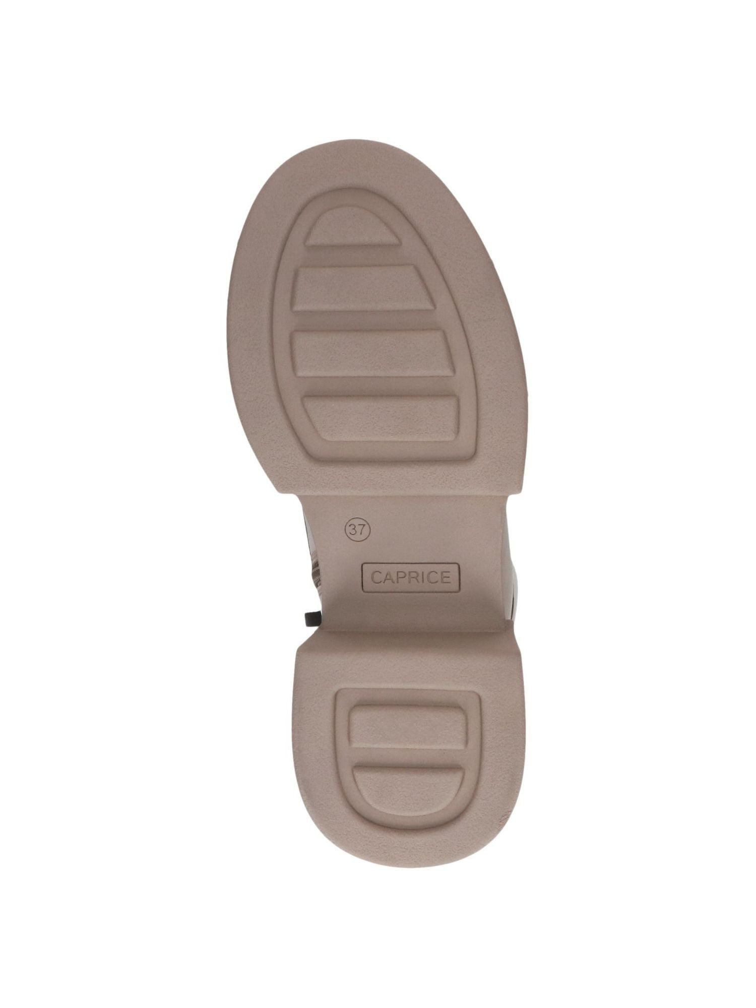 Caprice aus Leder Blockabsatz 9-25101-43 Schnürstiefelette