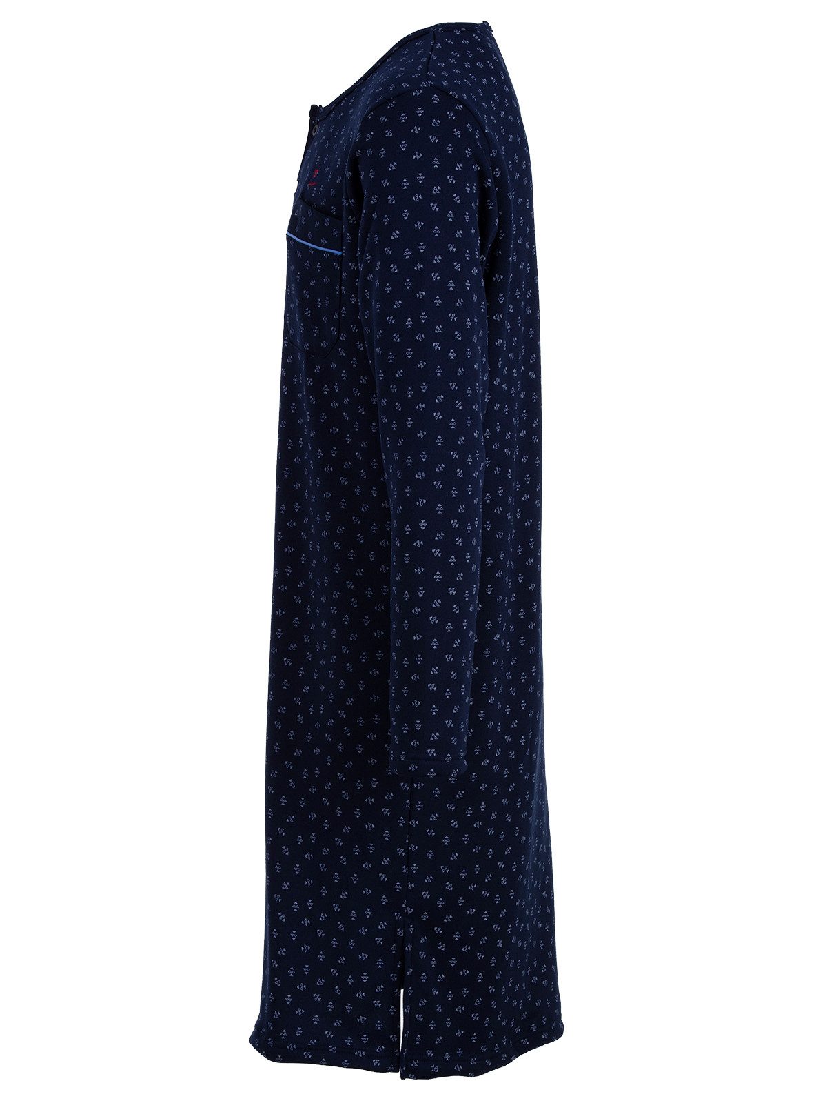 Henry Terre Nachthemd Thermo Nachthemd - Triangles günstig online kaufen