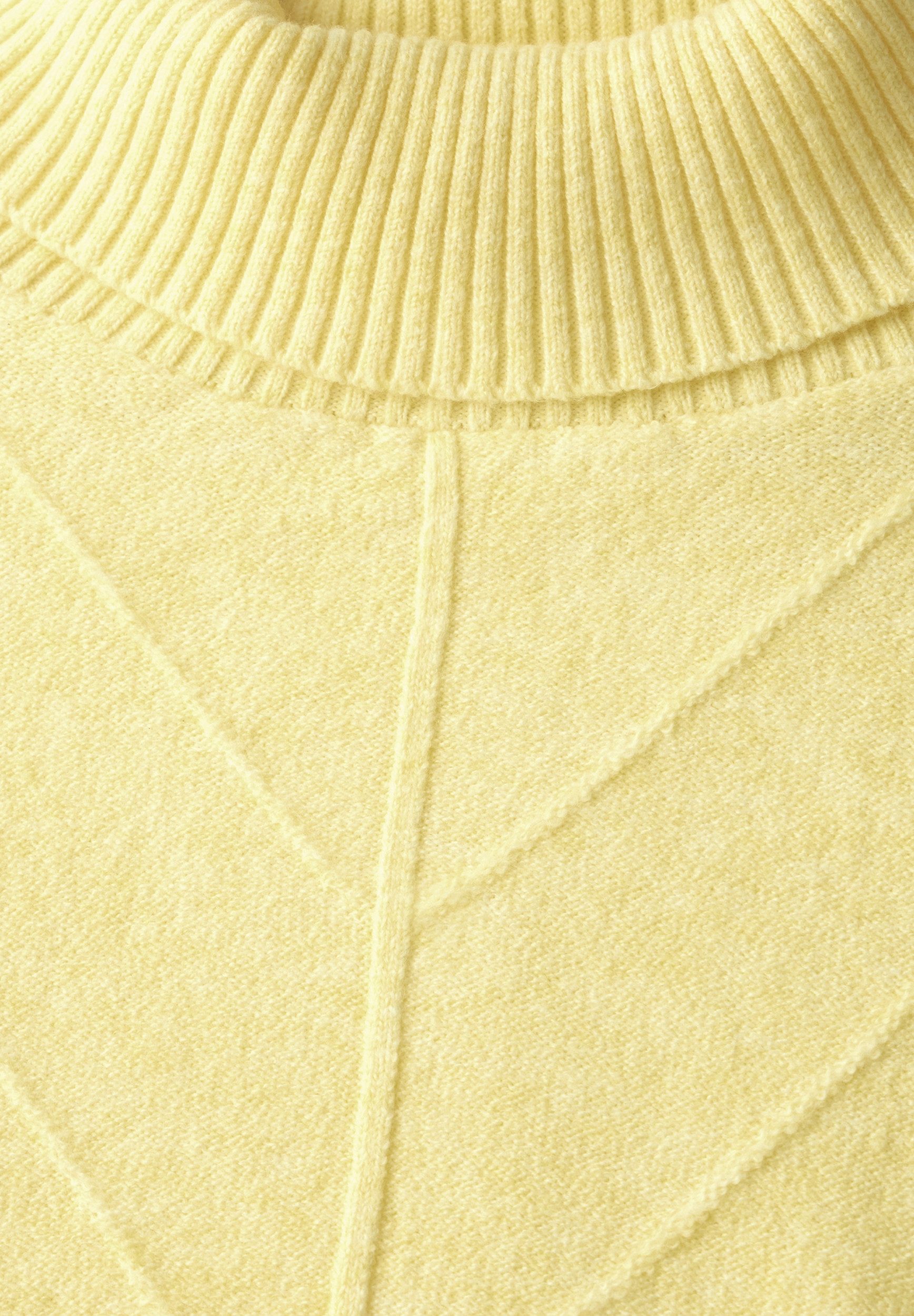 STREET ONE Rollkragenpullover - Rollkragenpullover mit Strukturmuster