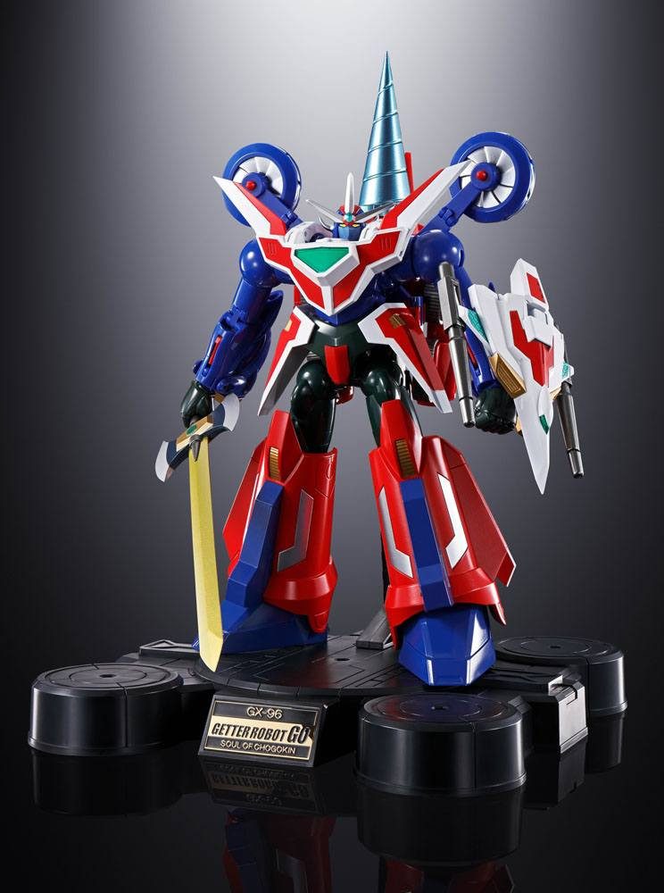 Bandai Tamashii Nations Actionfigur Getter Robot Go Soul of Chogokin GX-96X G Armriser 20 cm Actionfigur