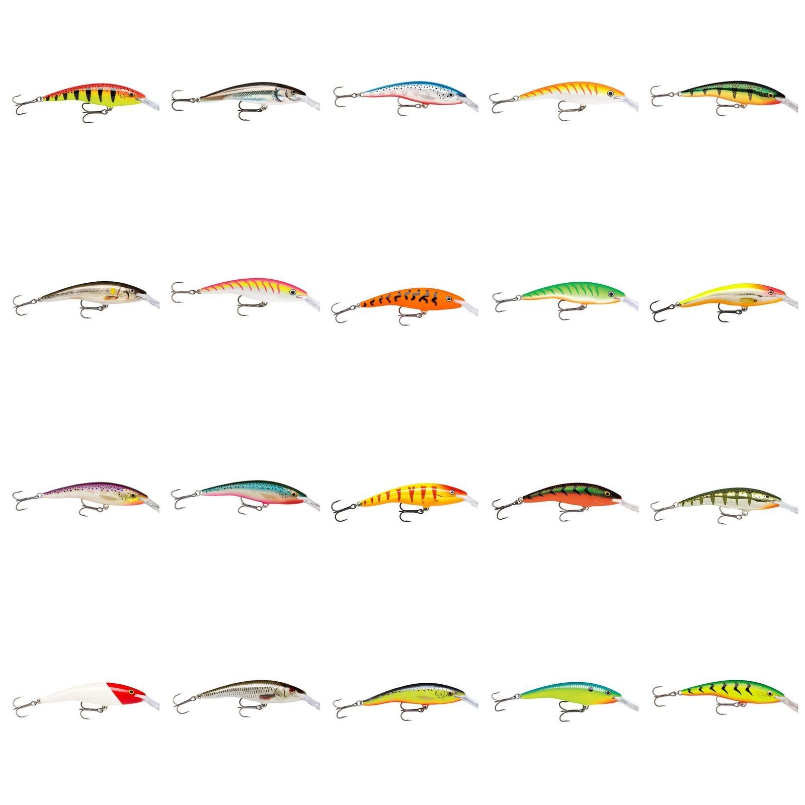 Rapala Kunstköder, Rapala Deep Tail Dancer 9cm 13g GTU Green Tiger UV Wobbler