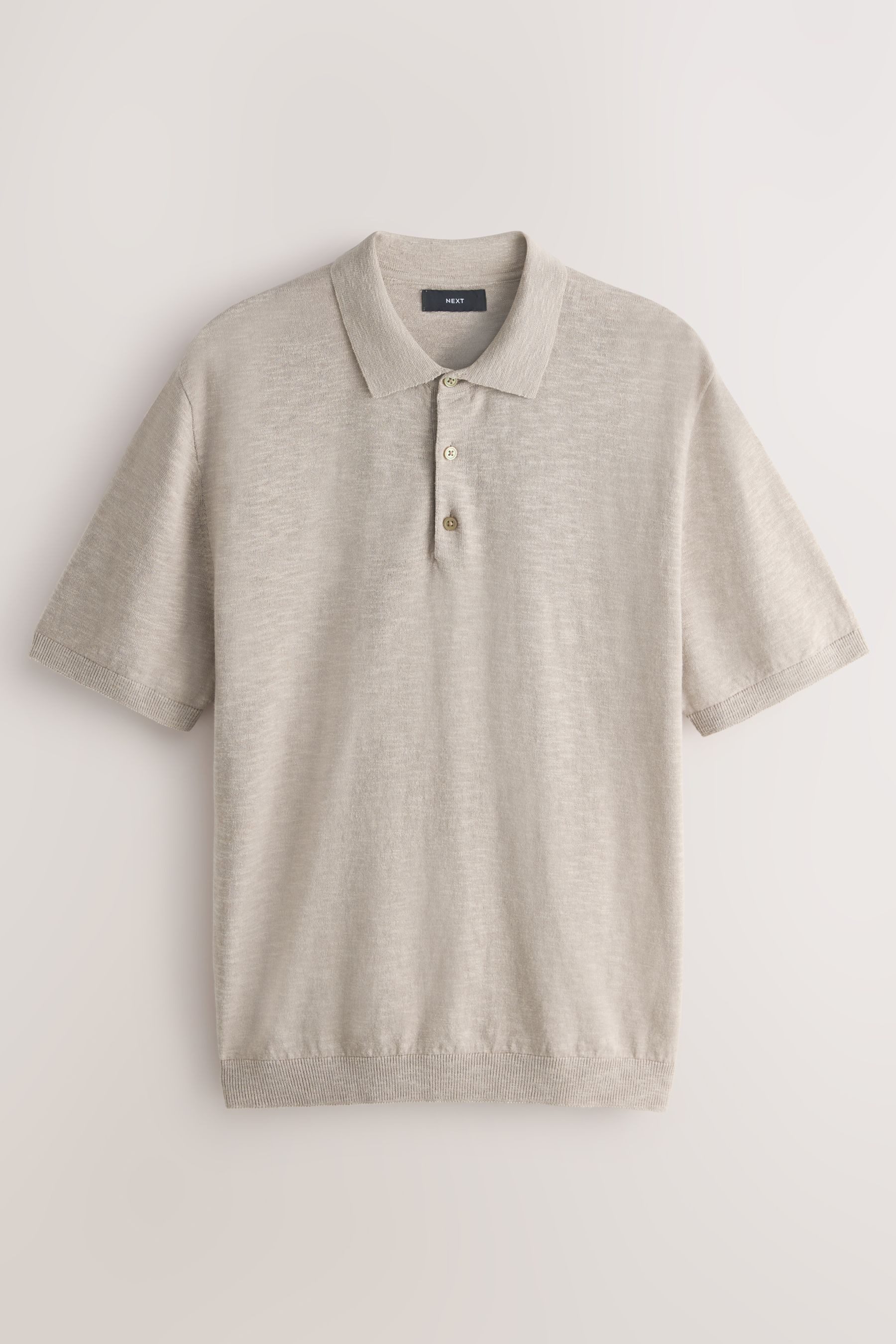 Next Polokragenpullover Regular Fit Poloshirts in Strickoptik, 2er-Pack (2-tlg)