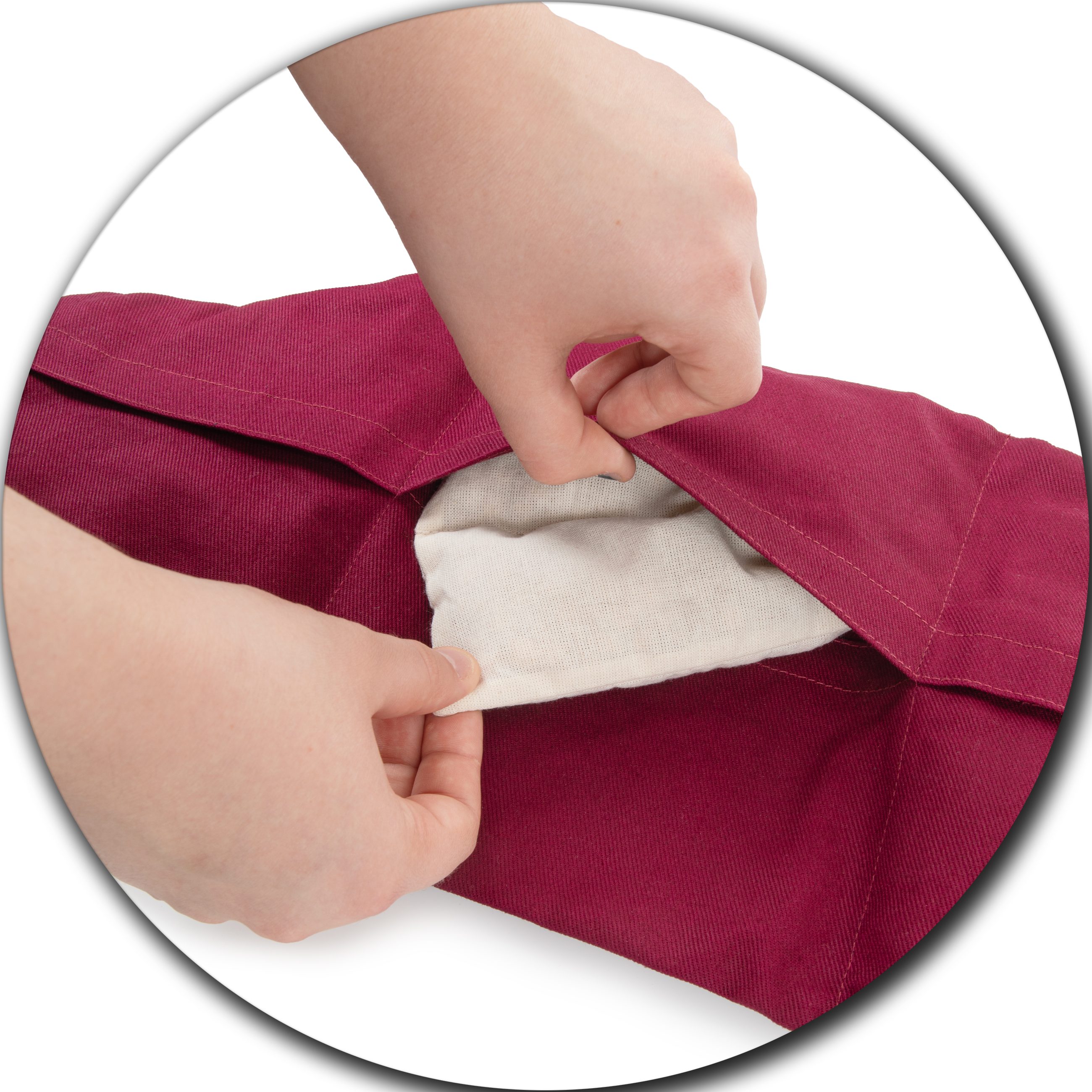 Antar Kirschkernkissen Premium Wärmegürtel mit Kirschkernen kalt / warm Kompres