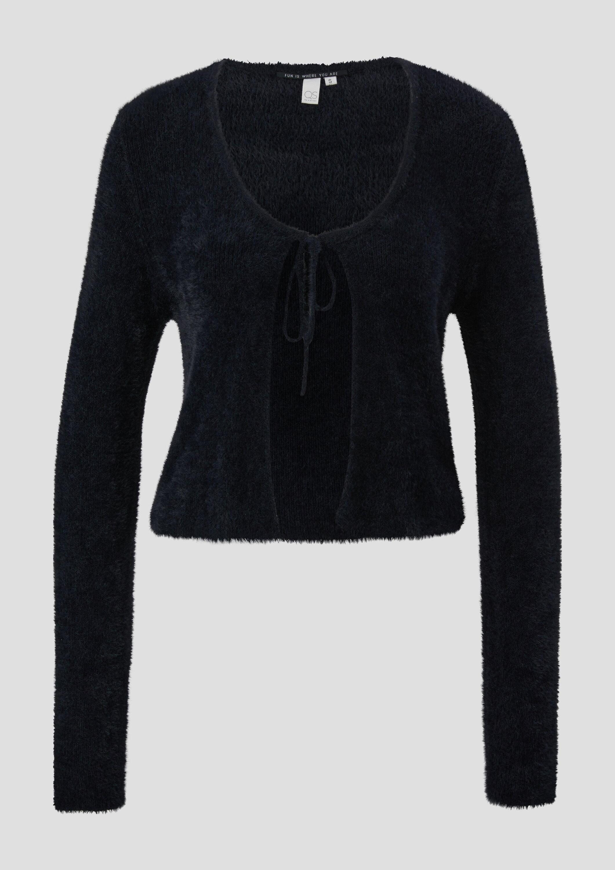 QS Cardigan Strickjacke Kuschelige Strickjacke, QS x ELIF