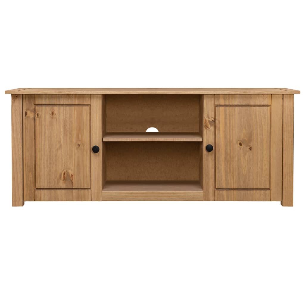 Tv-schrank 120 X 40 X 50 Cm Massivholz Panama-kiefer günstig online kaufen