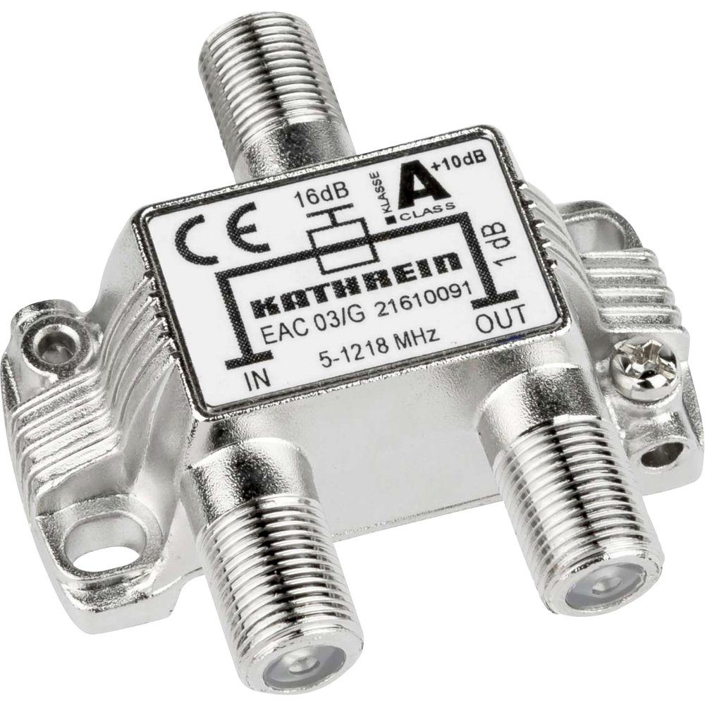 Kathrein Kathrein EAC 03/G Kabel-TV Abzweiger 1-fach 5 - 1218 MHz TV-Kabel