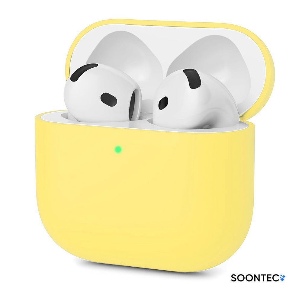 SOONTEC Kopfhörer-Schutzhülle AirPods 4 Case, Silikon