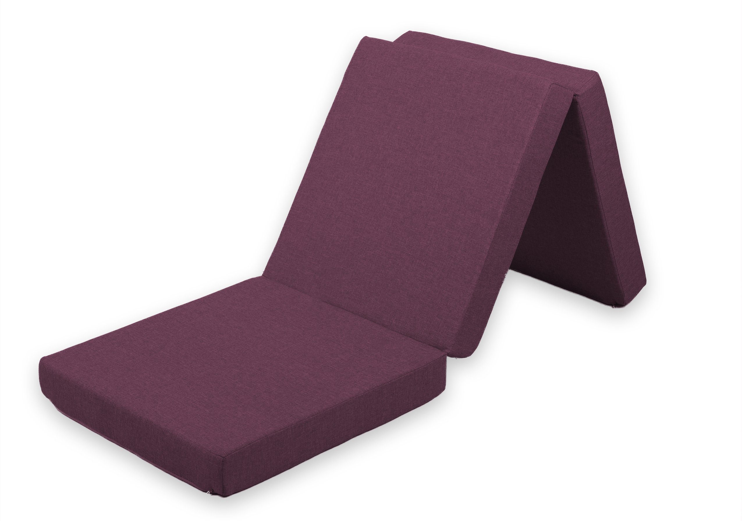 Klappmatratze Klappmatratze (Matratze 195x65x5+Tasche+Deko Kissen 55x30), FAVRE, (Set)