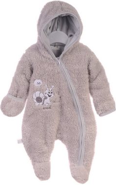 La Bortini Fleeceoverall Baby Overall Wagenanzug mit 44 50 56 62 68 74 Übergangsoverall