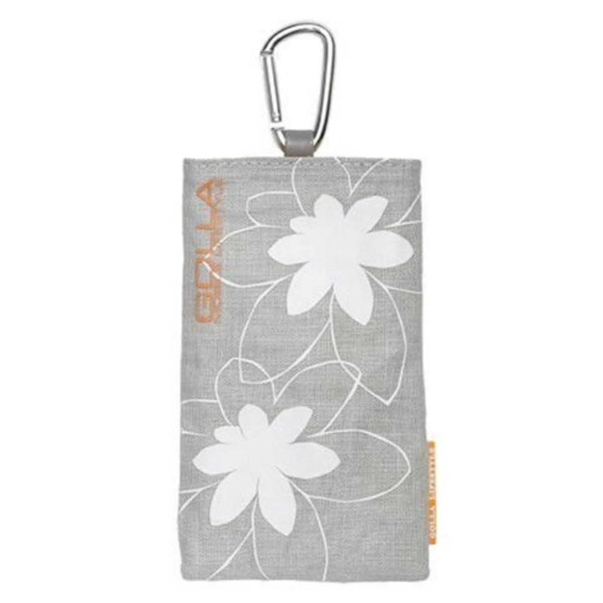 GOLLA Handyhülle Universal Tasche Pouch Etui Mobile Music Bag Grau, Schutz-Hülle Socke für klassisches Handy MP3 Audio-Player etc