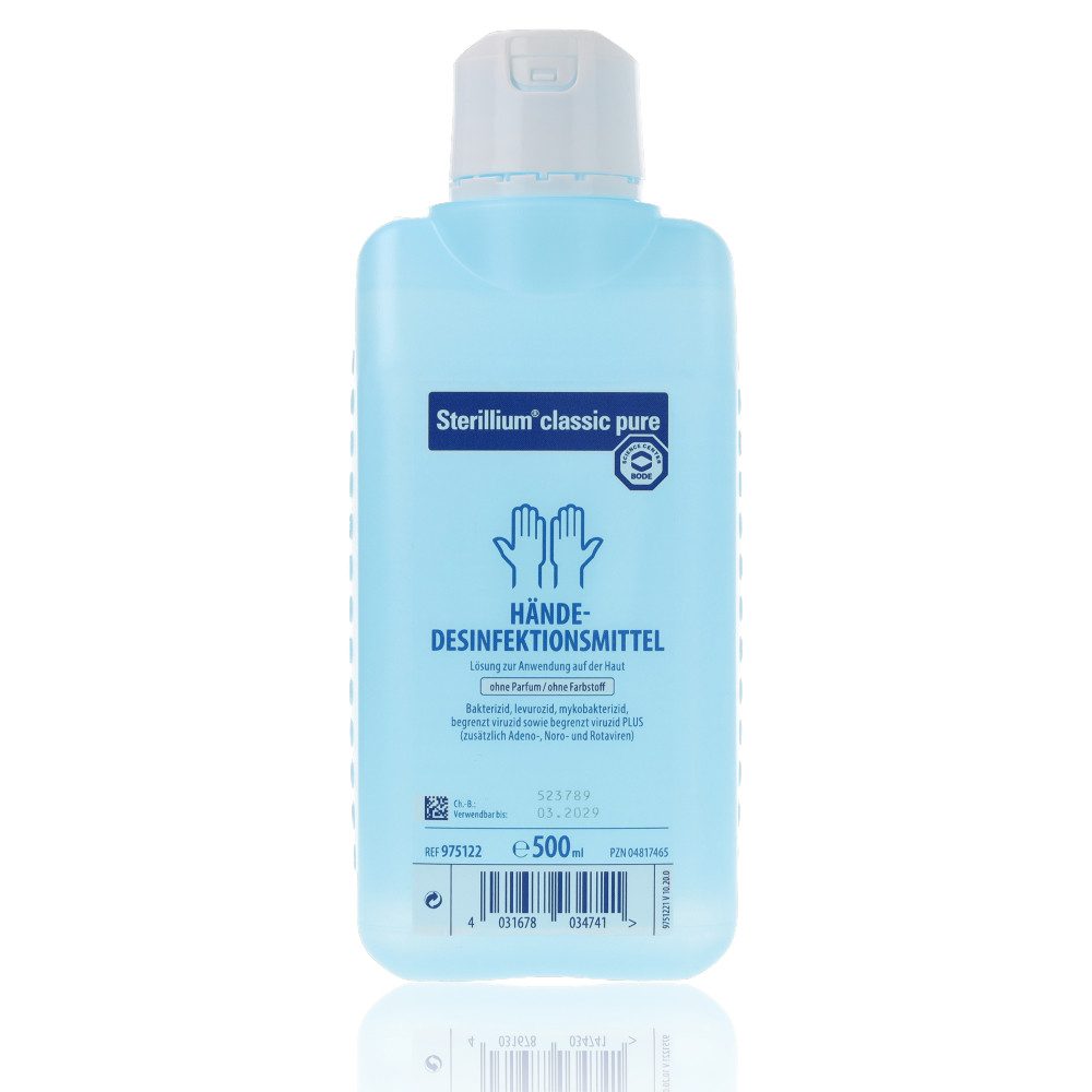 Sterillium Classic Pure Händedesinfektionsmittel -Größe wählbar- Hand-Desinfektionsmittel