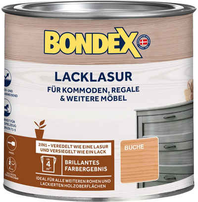 Bondex Holzschutzlasur »LACKLASUR«, Buche, 0,375 Liter Inhalt