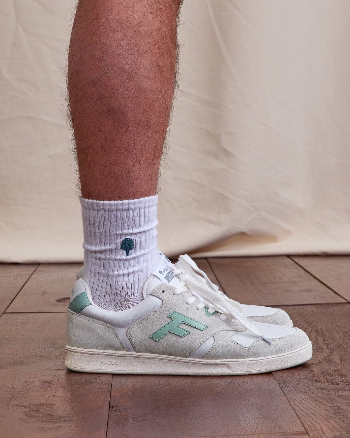 FAGUO Herren Palmer Leder Sneaker