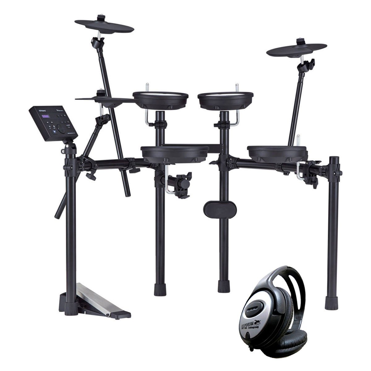 E-Drum Roland TD-07DMK E-Drum Schlagzeug mit Kopfhörer
