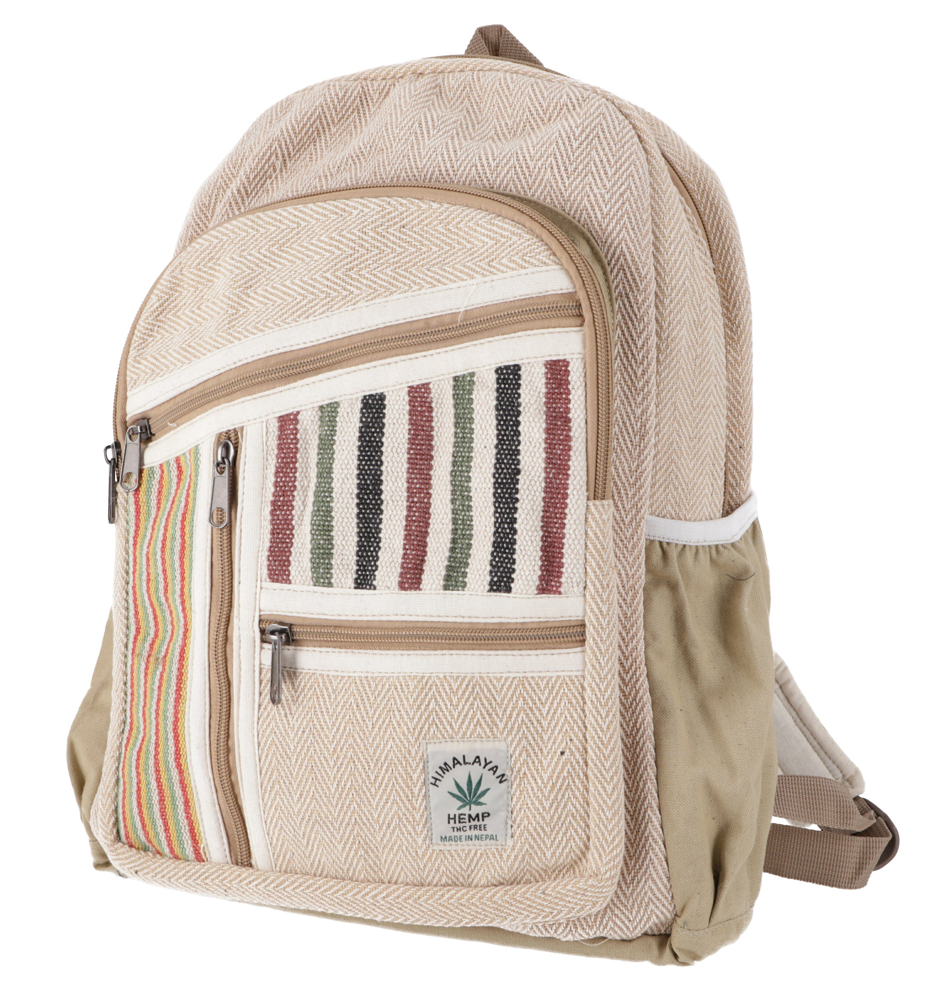 Guru-Shop Freizeitrucksack Ethno Hanf Rucksack - günstig online kaufen