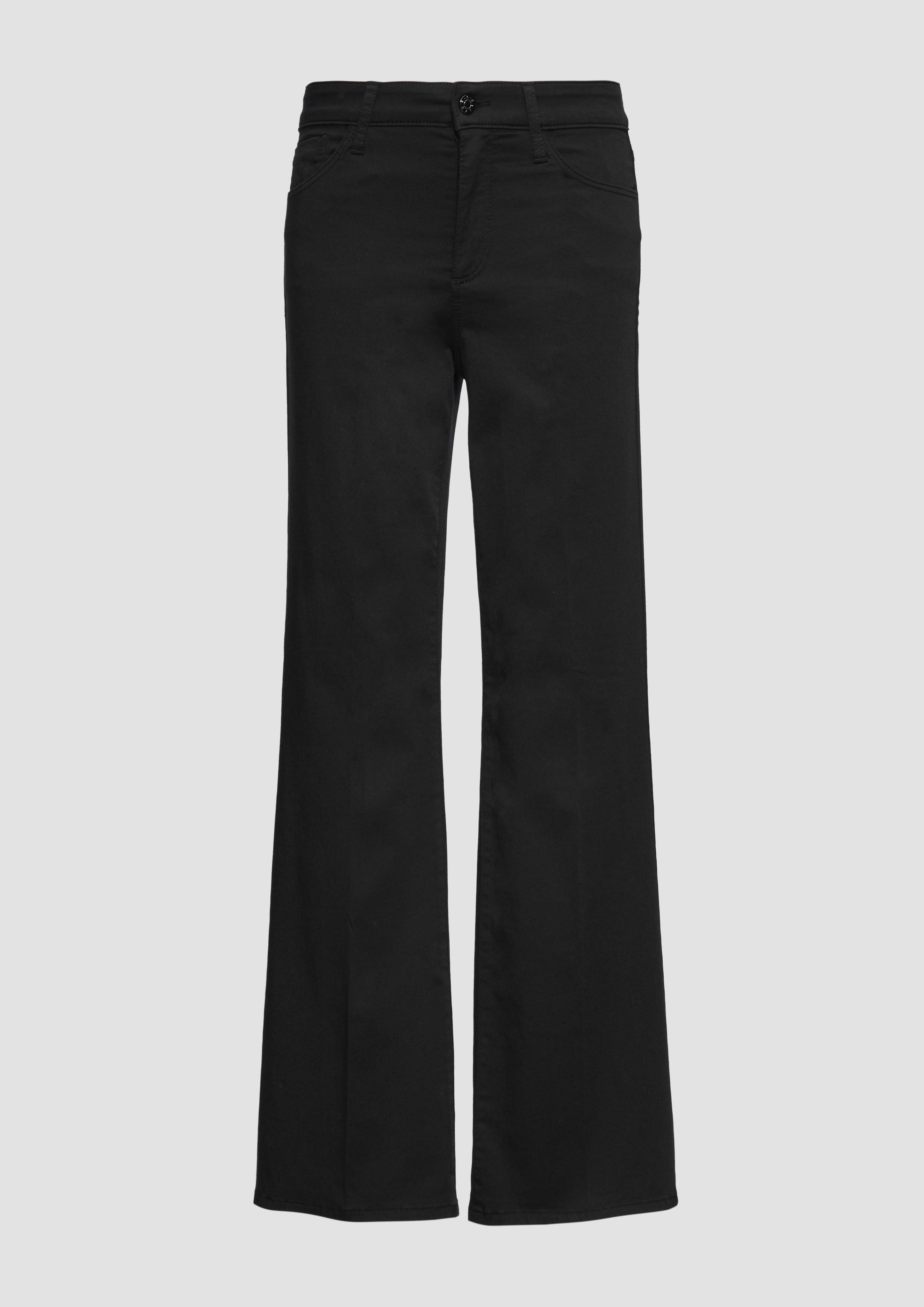 5-Pocket-Jeans Jeans / High Rise / Flared Leg / Bügelfalten