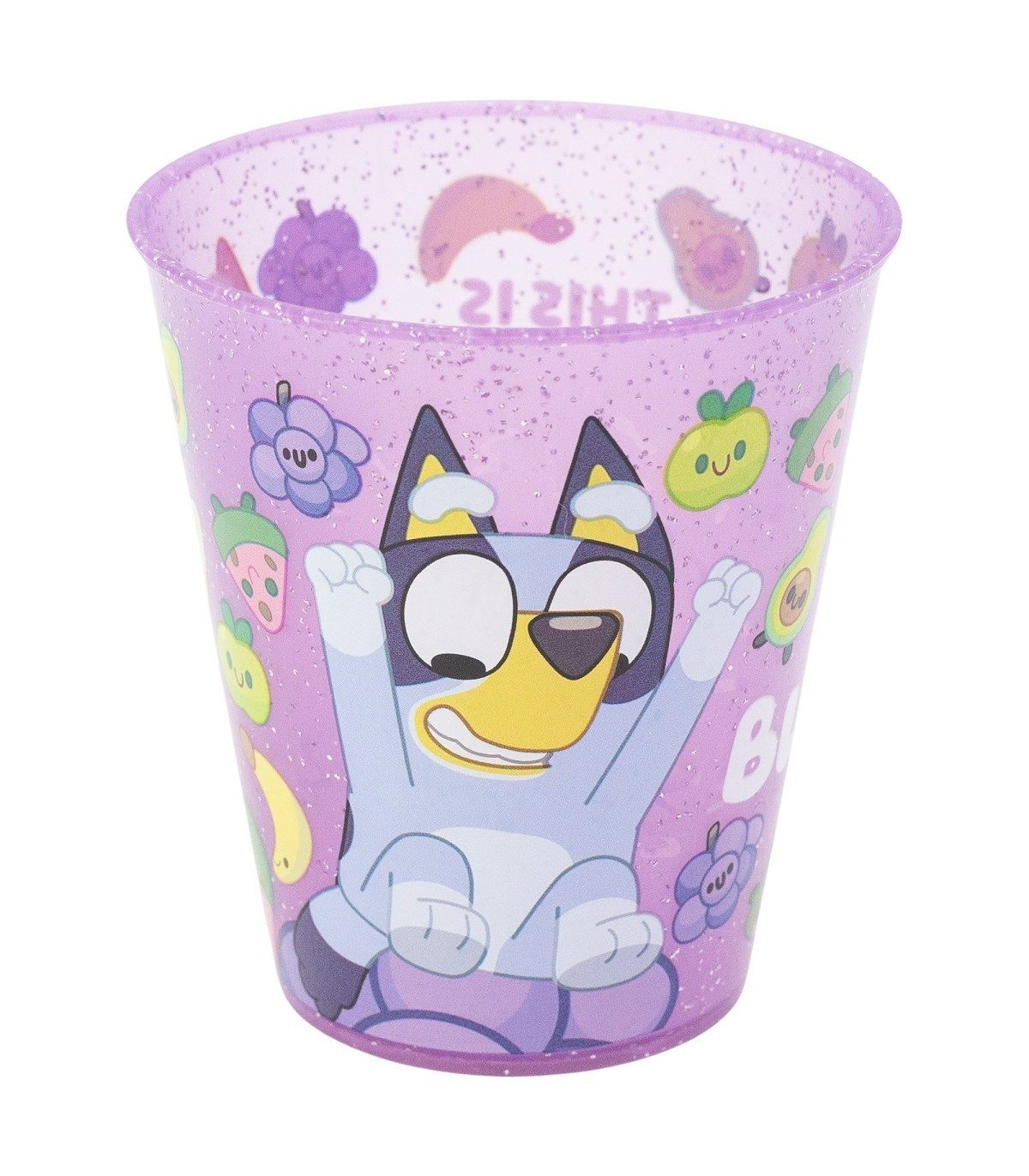 Bluey Becher Kinder Set 4 teilig 285 ml aus Polypropylen, 4-tlg.