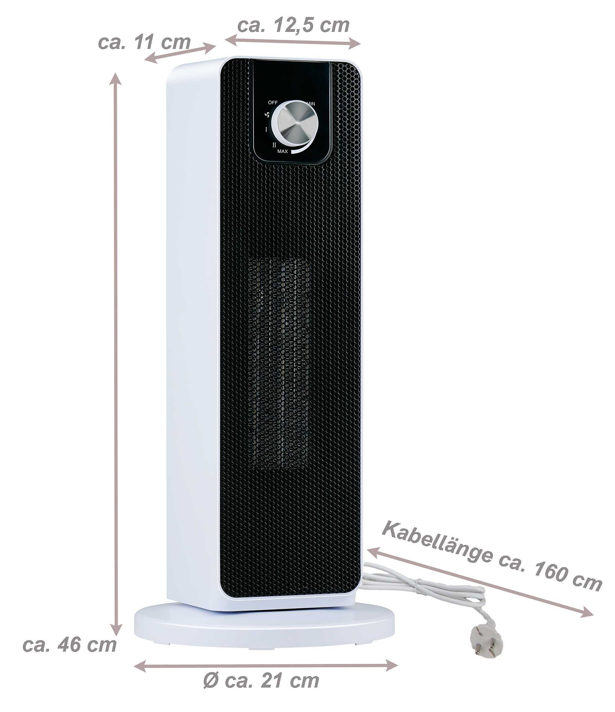 Alpina Heizgerät Elektrischer Heizlüfter, 2000 W, Heizlüfter