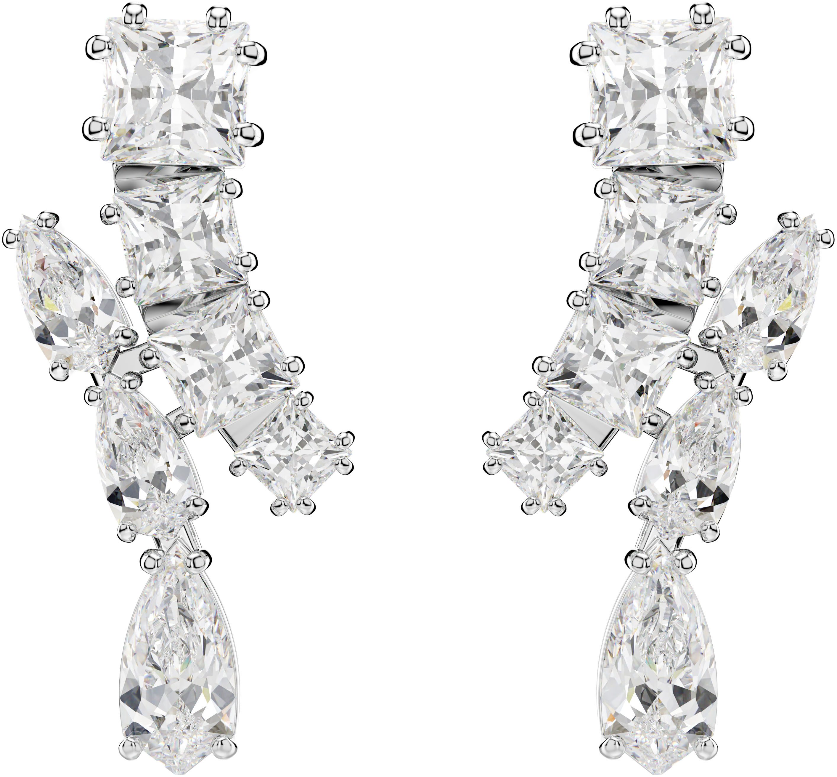 Swarovski Paar Ohrstecker Schmuck Geschenk Matrix Drop-Ohrhänger, mit Swaro günstig online kaufen