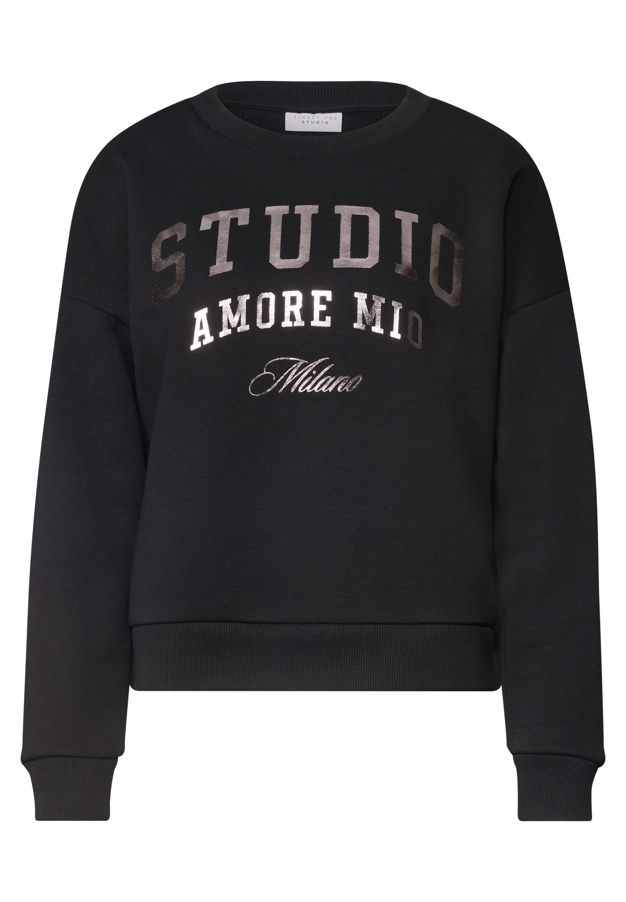 STREET ONE STUDIO Sweatshirt Folienprint – Bild 4 von 5